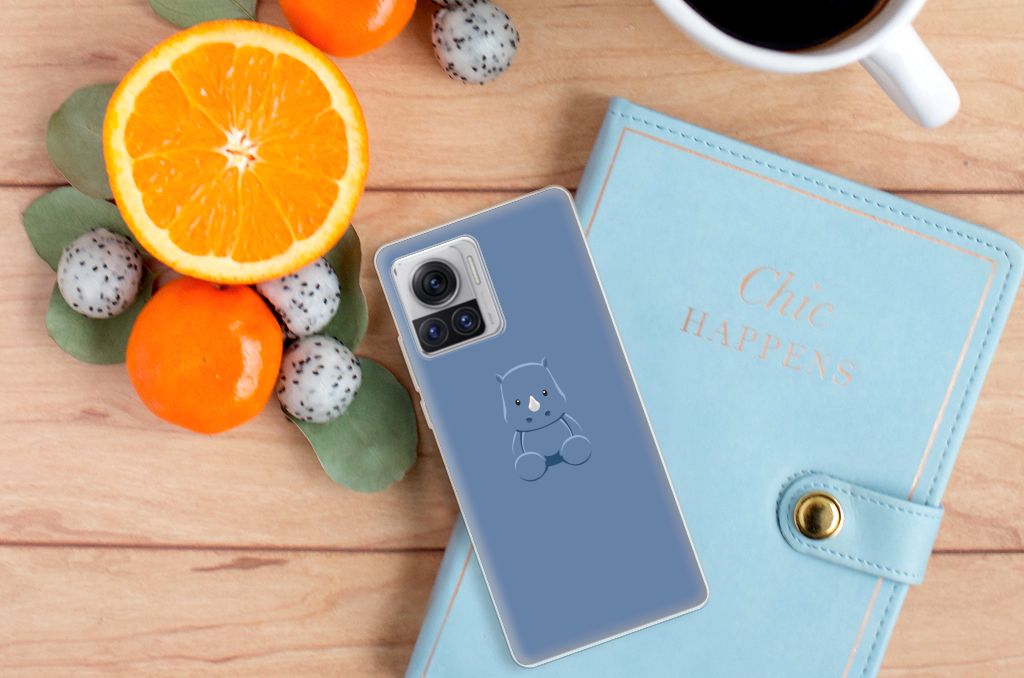 Motorola Moto X30 Pro Telefoonhoesje met Naam Baby Rhino B2C Telecom