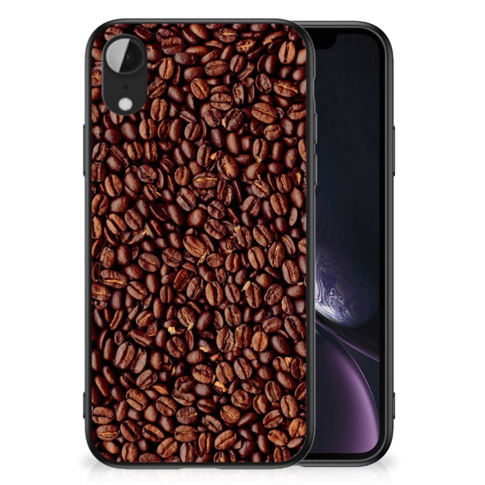 Apple iPhone XR Back Cover Hoesje Koffiebonen