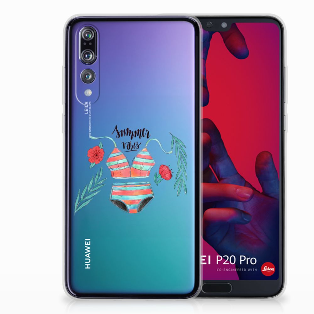 Huawei P20 Pro Telefoonhoesje met Naam Boho Summer