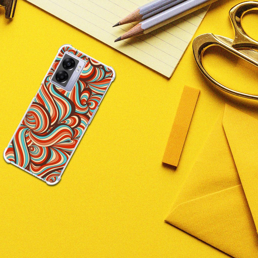 OPPO A77 5G | A57 5G Back Cover Retro - B2C Telecom