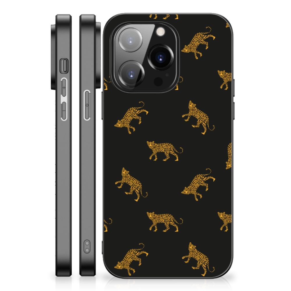 Dierenprint Telefoonhoesje voor iPhone 14 Pro Leopards