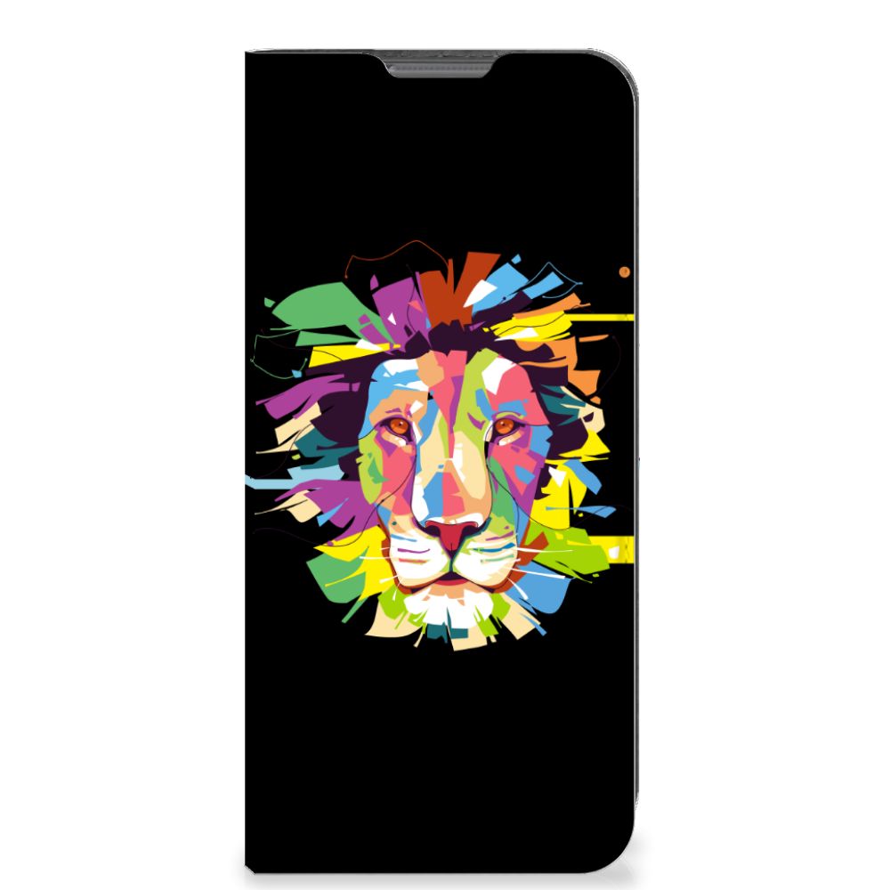 OPPO A77 5G | A57 5G Magnet Case Lion Color - B2C Telecom