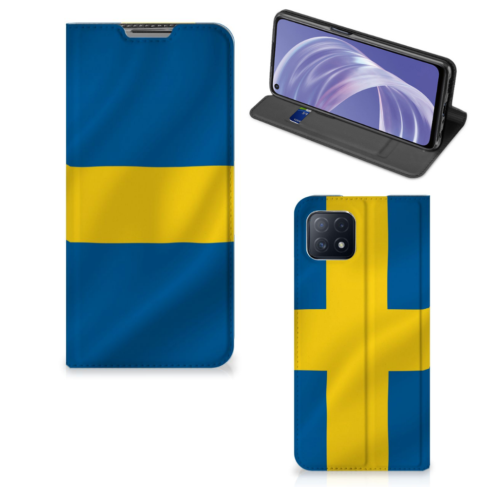 OPPO A73 5G Standcase Zweden - B2C Telecom