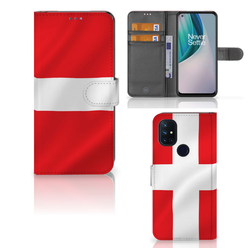OnePlus Nord N10 Bookstyle Case Denemarken