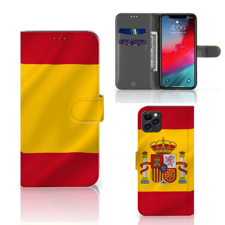 Apple iPhone 11 Pro Max Bookstyle Case Spanje
