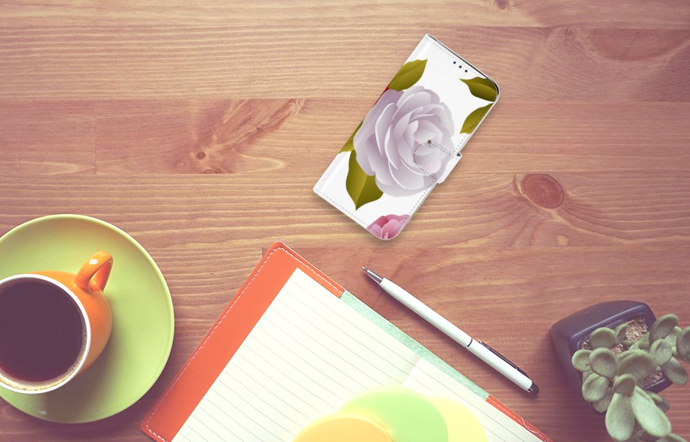 Samsung Galaxy A20e Hoesje Roses