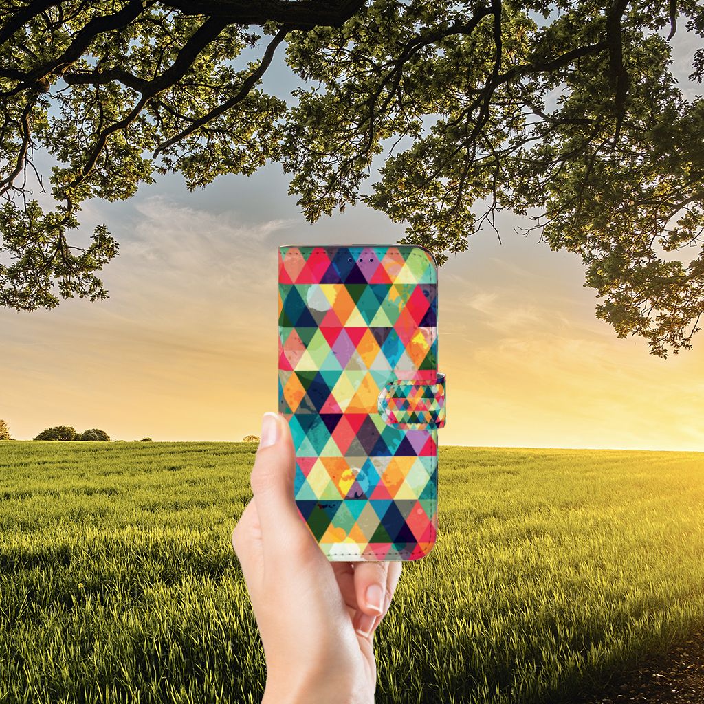 OnePlus Nord CE 2 Telefoon Hoesje Geruit