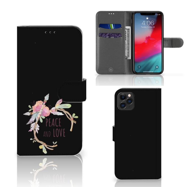 Apple iPhone 11 Pro Max Leuk Hoesje Boho Text
