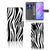 Samsung Galaxy S20 Plus Telefoonhoesje met Pasjes Zebra