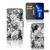 Telefoonhoesje met Naam iPhone 13 Pro Max Skulls Angel met doodshoofden en engelen đ¤