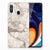 Samsung Galaxy A60 TPU Siliconen Hoesje Marmer Beige