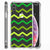 Apple iPhone X | Xs Doorzichtige Silicone Hoesje Zigzag Groen