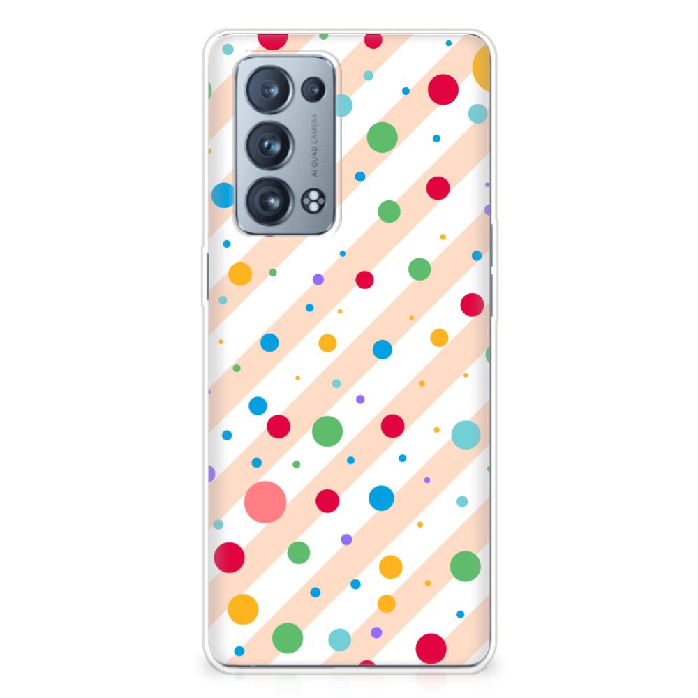 OPPO Reno 6 Pro Plus 5G TPU bumper Dots