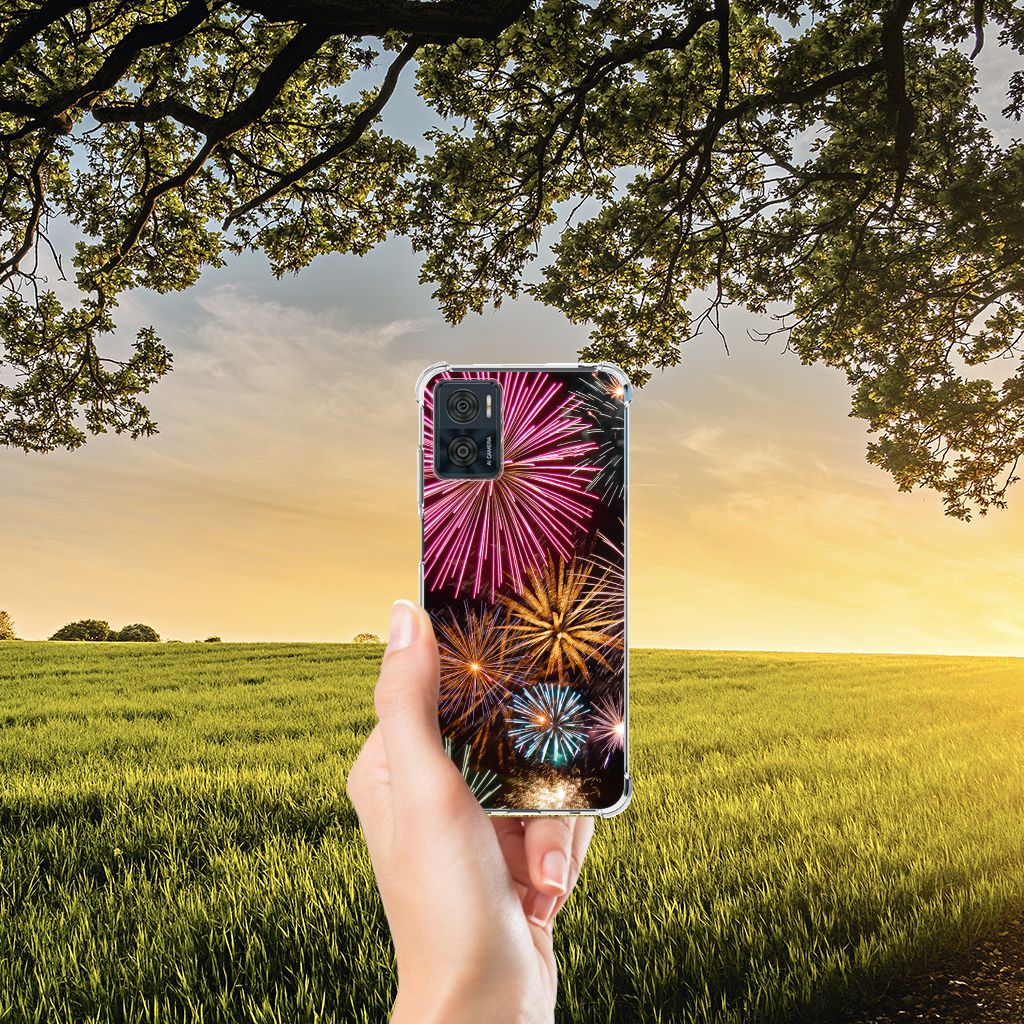 Motorola Moto E22 | E22i Anti Shock Bumper Case Vuurwerk B2C Telecom