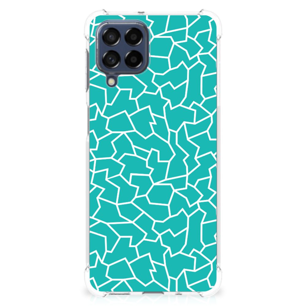 Samsung Galaxy M53 Back Cover Cracks Blue B2C Telecom