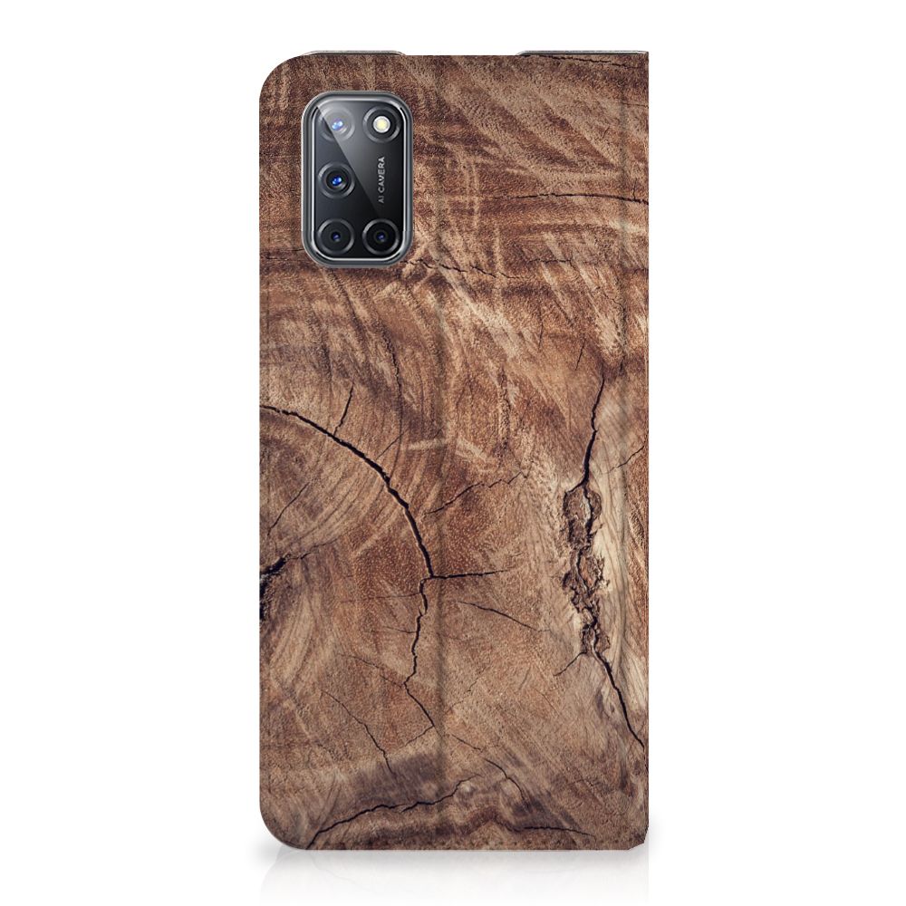 OPPO A52 | A72 Book Wallet Case Tree Trunk - B2C Telecom