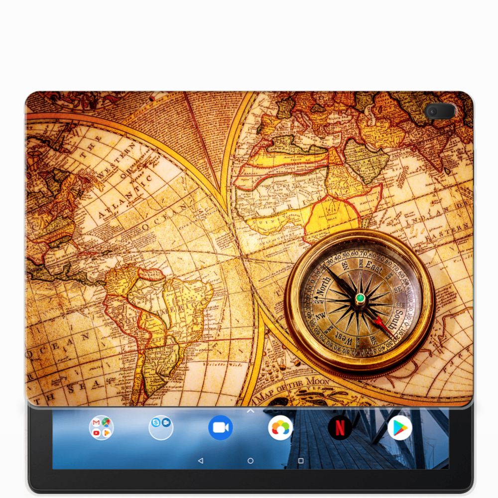 Lenovo Tab E10 Hip Hoesje Kompas