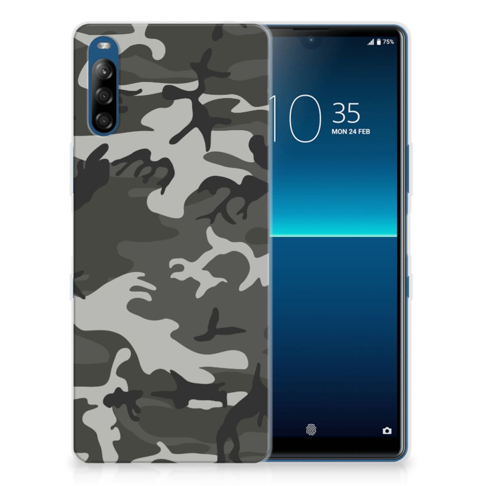 Sony Xperia L4 TPU bumper Army Light
