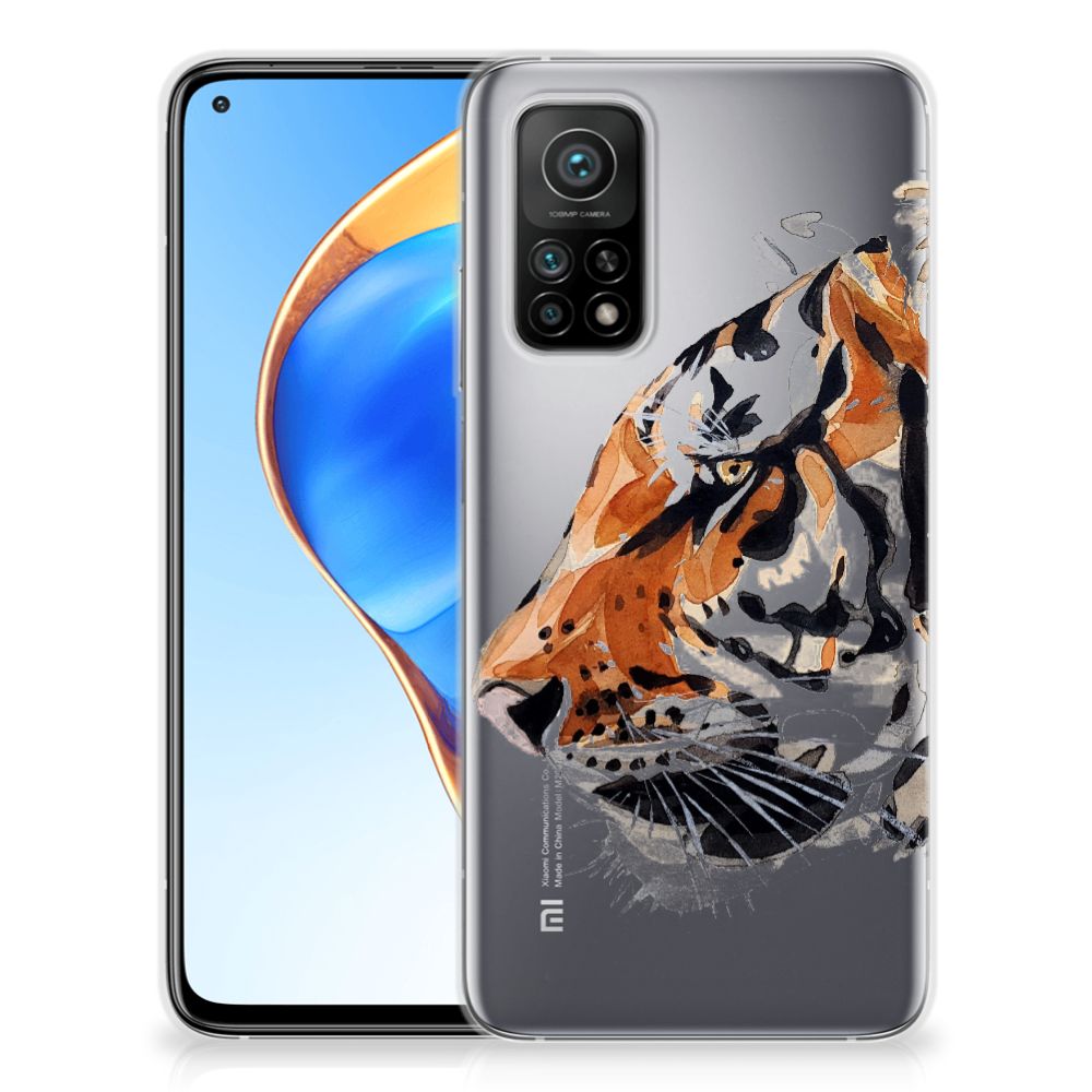 Hoesje maken Xiaomi Mi 10T | 10T Pro Watercolor Tiger B2C Telecom