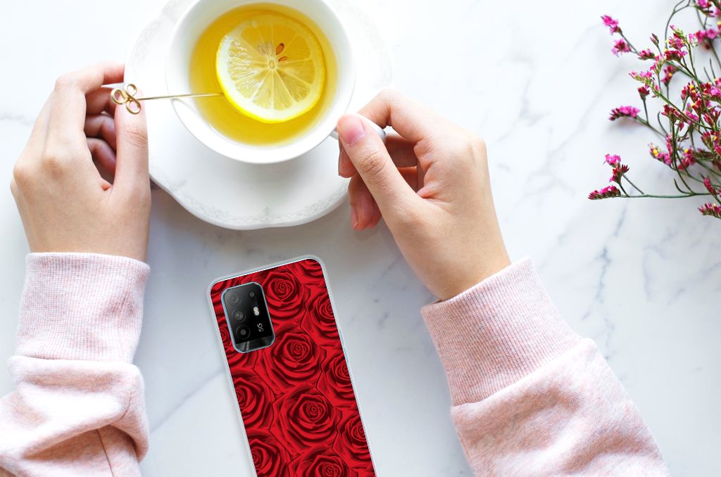 OPPO A94 5G | Reno5 Z TPU Case Red Roses B2C Telecom