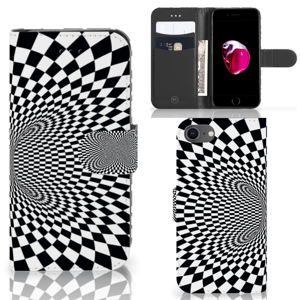 iPhone 7 | 8 | SE (2020) | SE (2022) Book Case Illusie