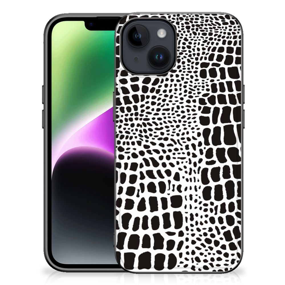 iPhone 15 Dierenprint Telefoonhoesje Slangenprint