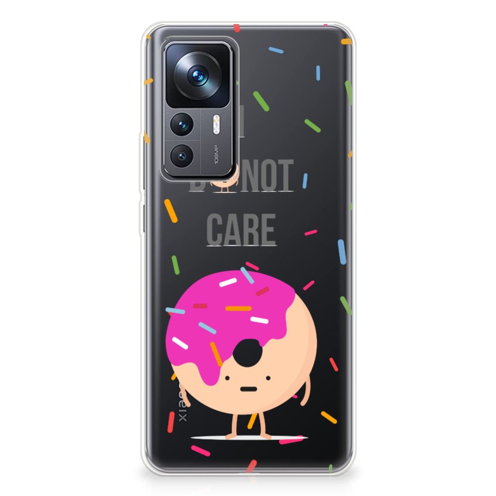 Xiaomi 12T | 12T Pro Siliconen Case Donut Roze B2C Telecom