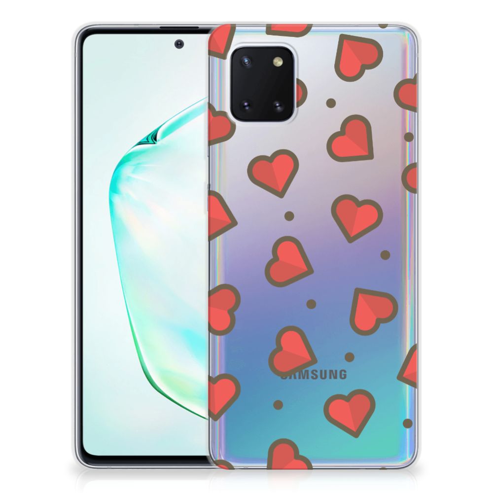 Samsung Galaxy Note 10 Lite TPU bumper Hearts B2C Telecom