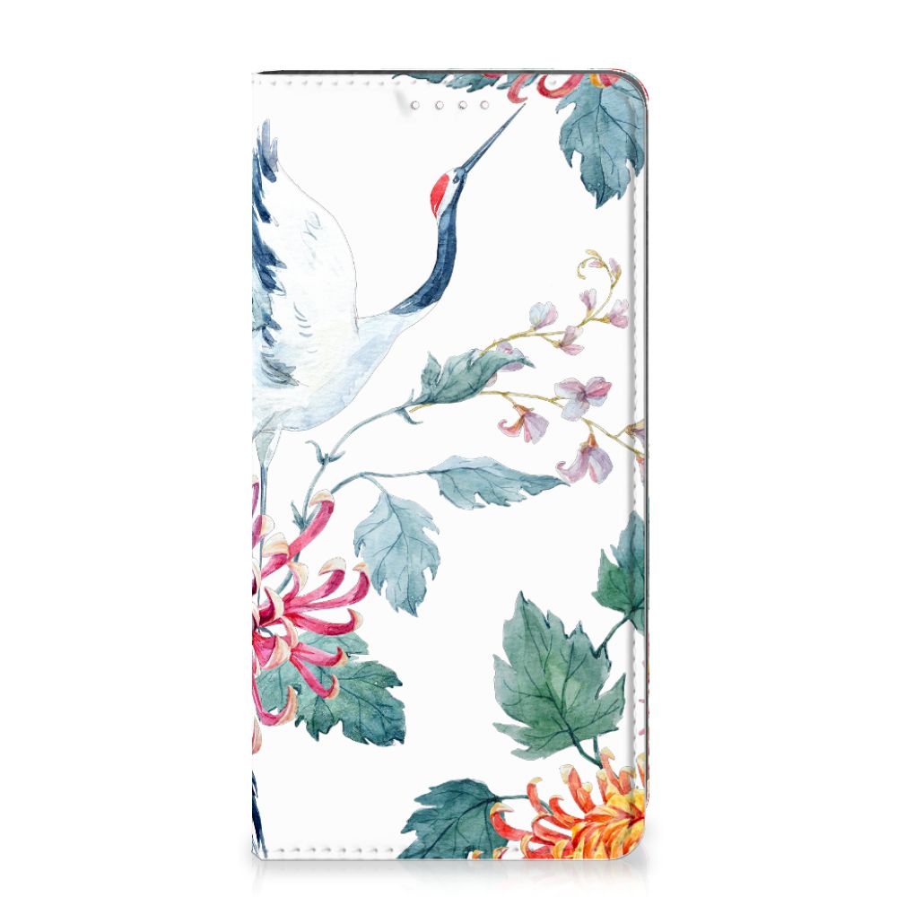 Samsung Galaxy S23 Hoesje maken Bird Flowers - B2C Telecom