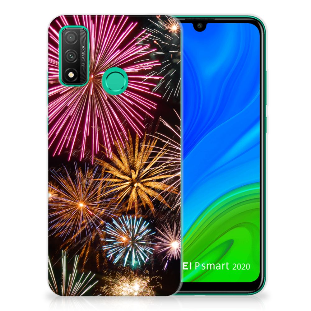 Huawei P Smart 2020 Silicone Back Cover Vuurwerk B2C Telecom