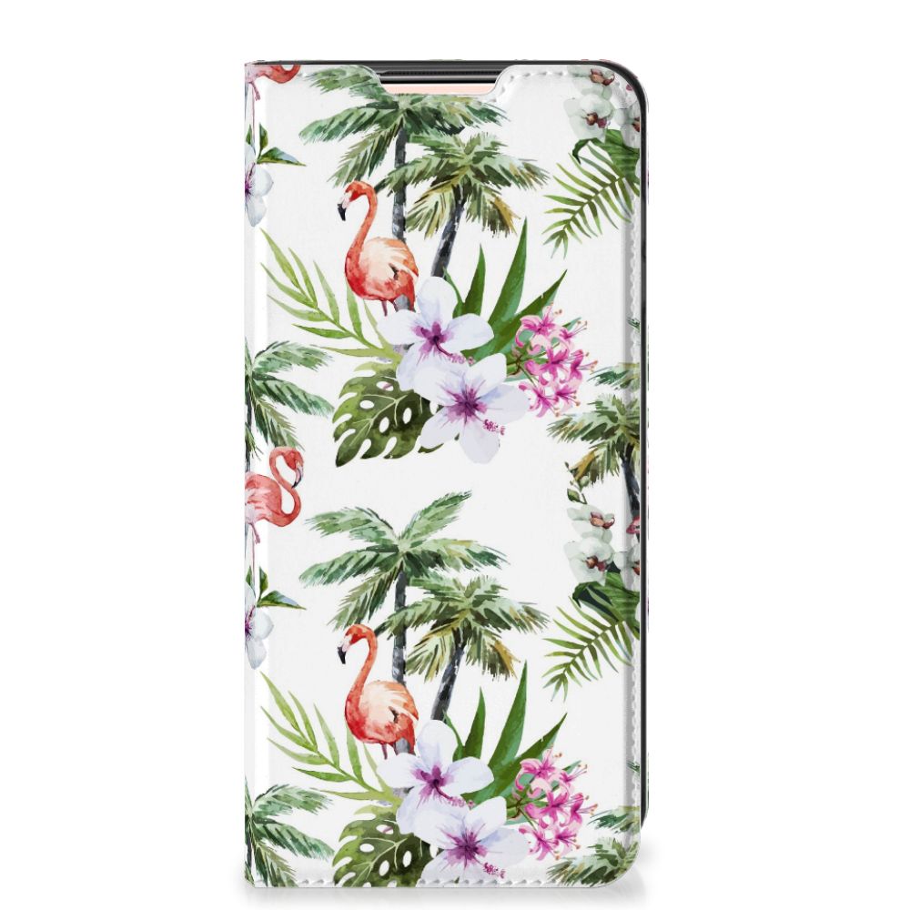 Xiaomi Redmi Note 10/10T 5G | Poco M3 Pro Hoesje maken Flamingo Palms - B2C Telecom