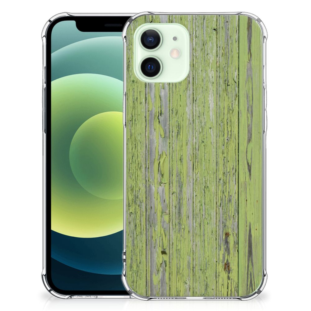 iPhone 12 Mini Stevig Telefoonhoesje Green Wood B2C Telecom