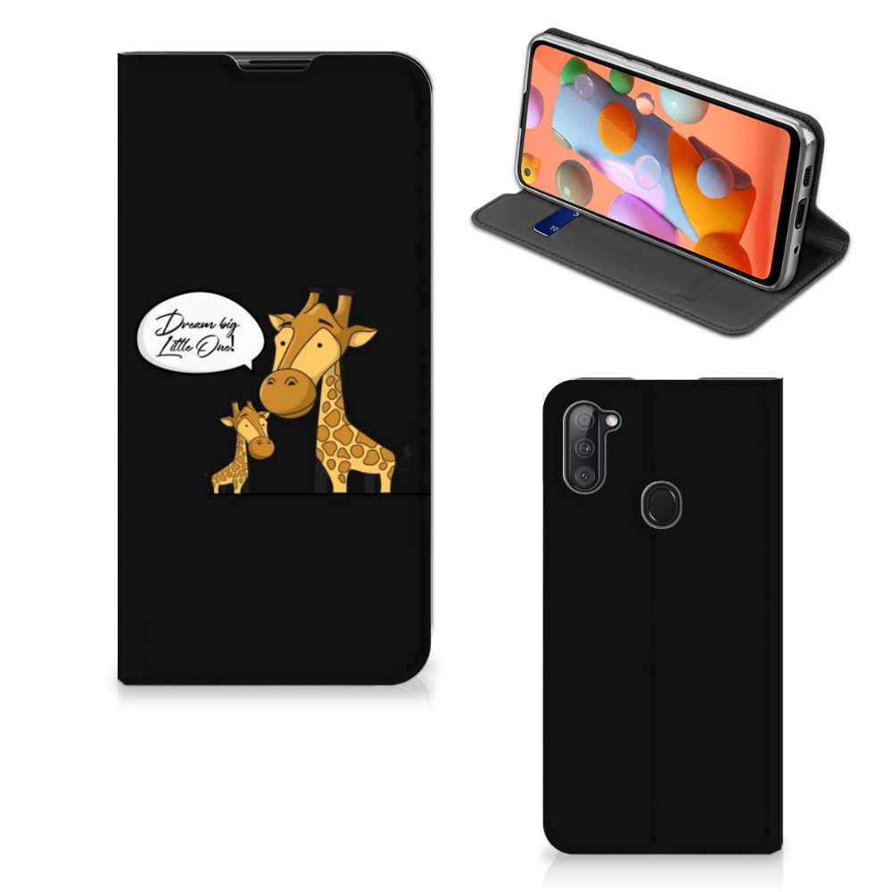 Samsung Galaxy M11 | A11 Magnet Case Giraffe - B2C Telecom
