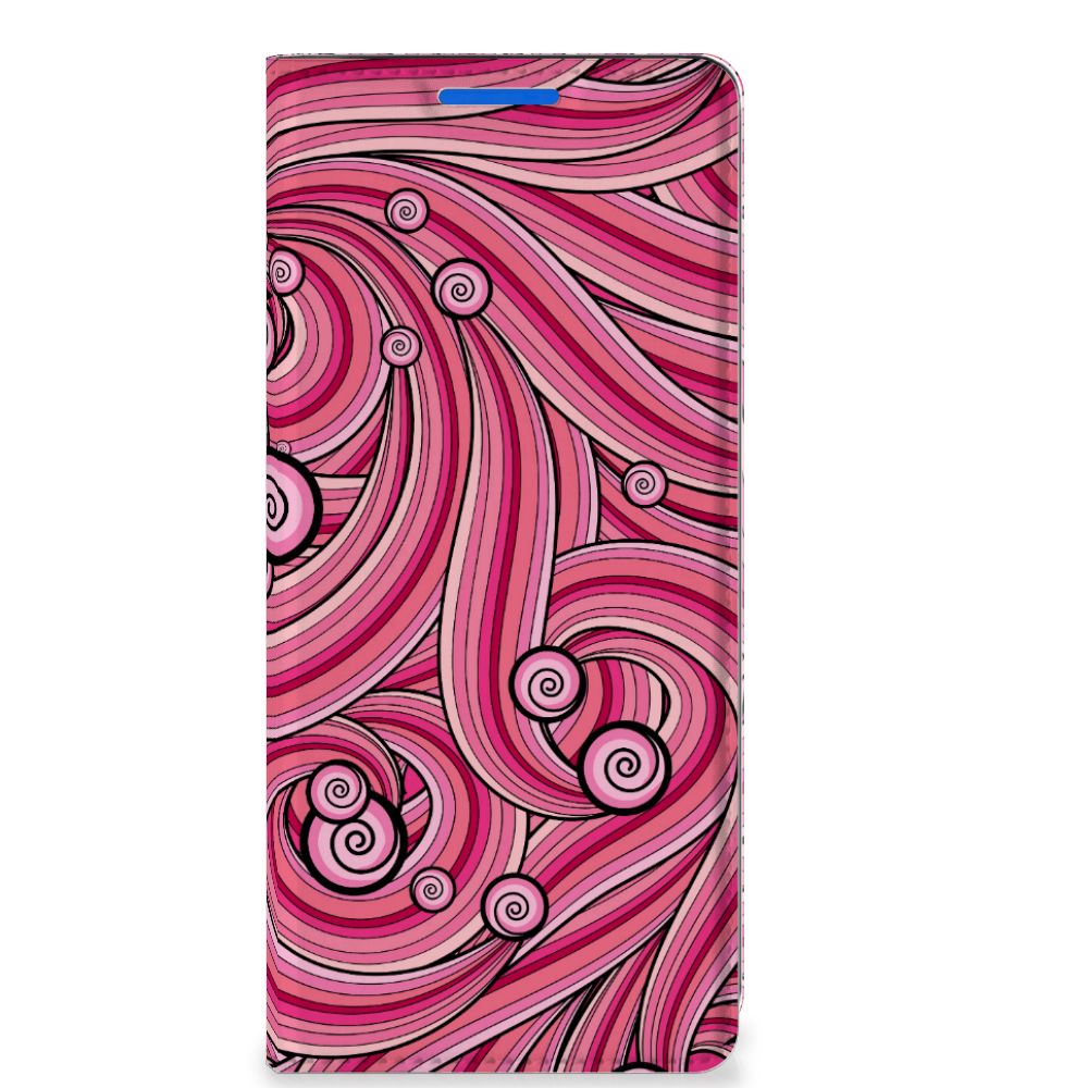 OPPO Reno 6 Pro Plus 5G Bookcase Swirl Pink - B2C Telecom