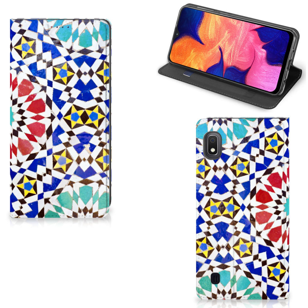 Samsung Galaxy A10 Standcase Mozaïek