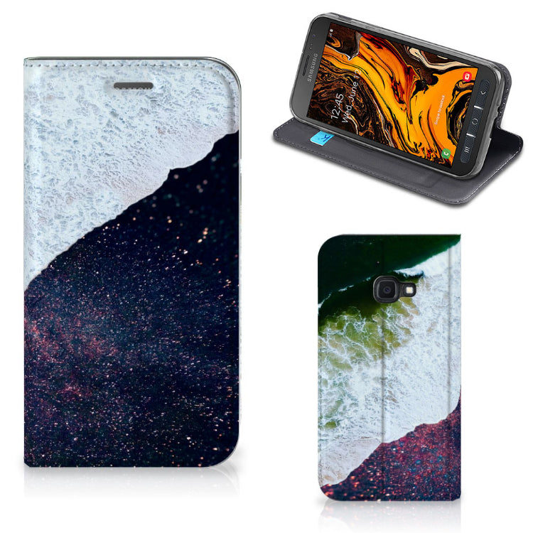 Samsung Galaxy Xcover 4s Stand Case Sea in Space