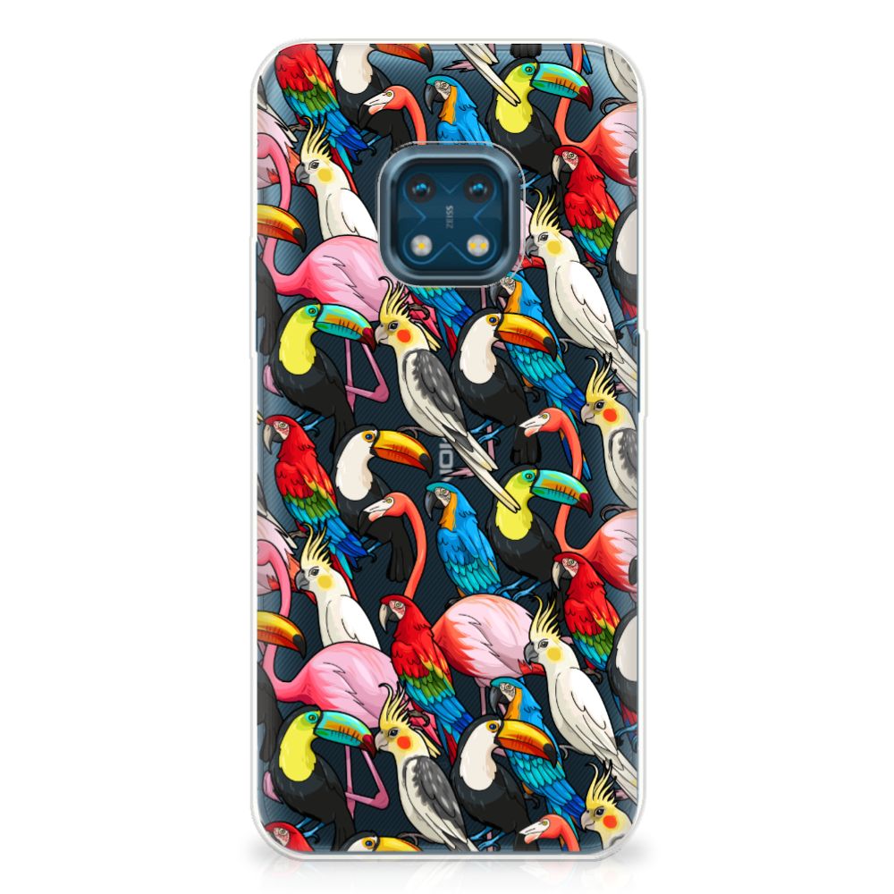 Nokia XR20 TPU Hoesje Birds