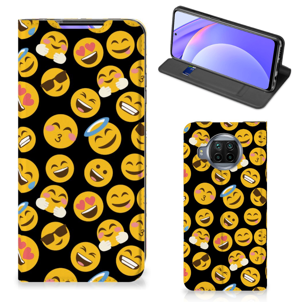 Xiaomi Mi 10T Lite Hoesje met Magneet Emoji - B2C Telecom