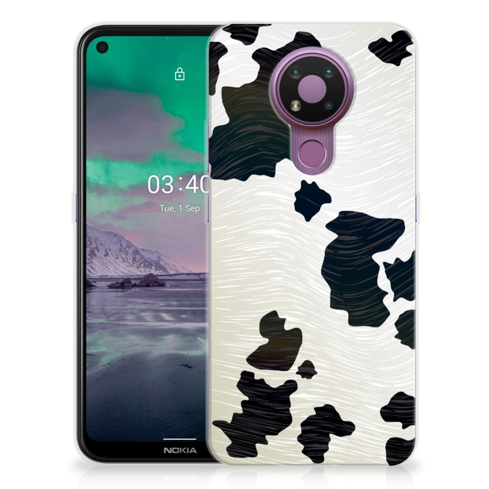 Nokia 3.4 TPU Hoesje Koeienvlekken B2C Telecom