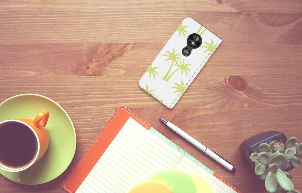 Motorola Moto E5 Play Smart Cover Palmtrees