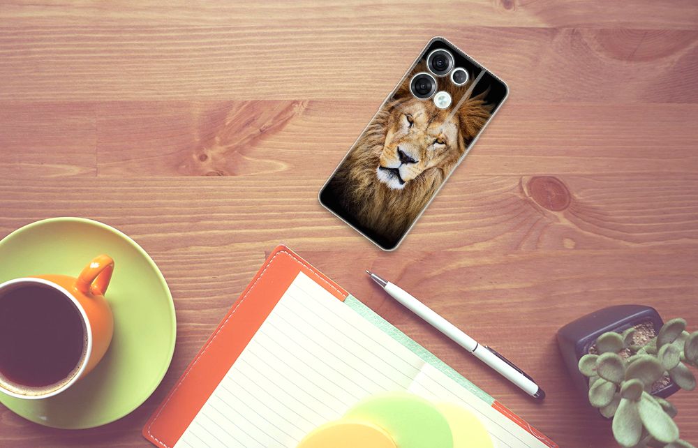 OPPO Reno8 Pro TPU Hoesje Leeuw B2C Telecom