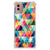 Nokia C32 Doorzichtige Silicone Hoesje Geruit B2C Telecom