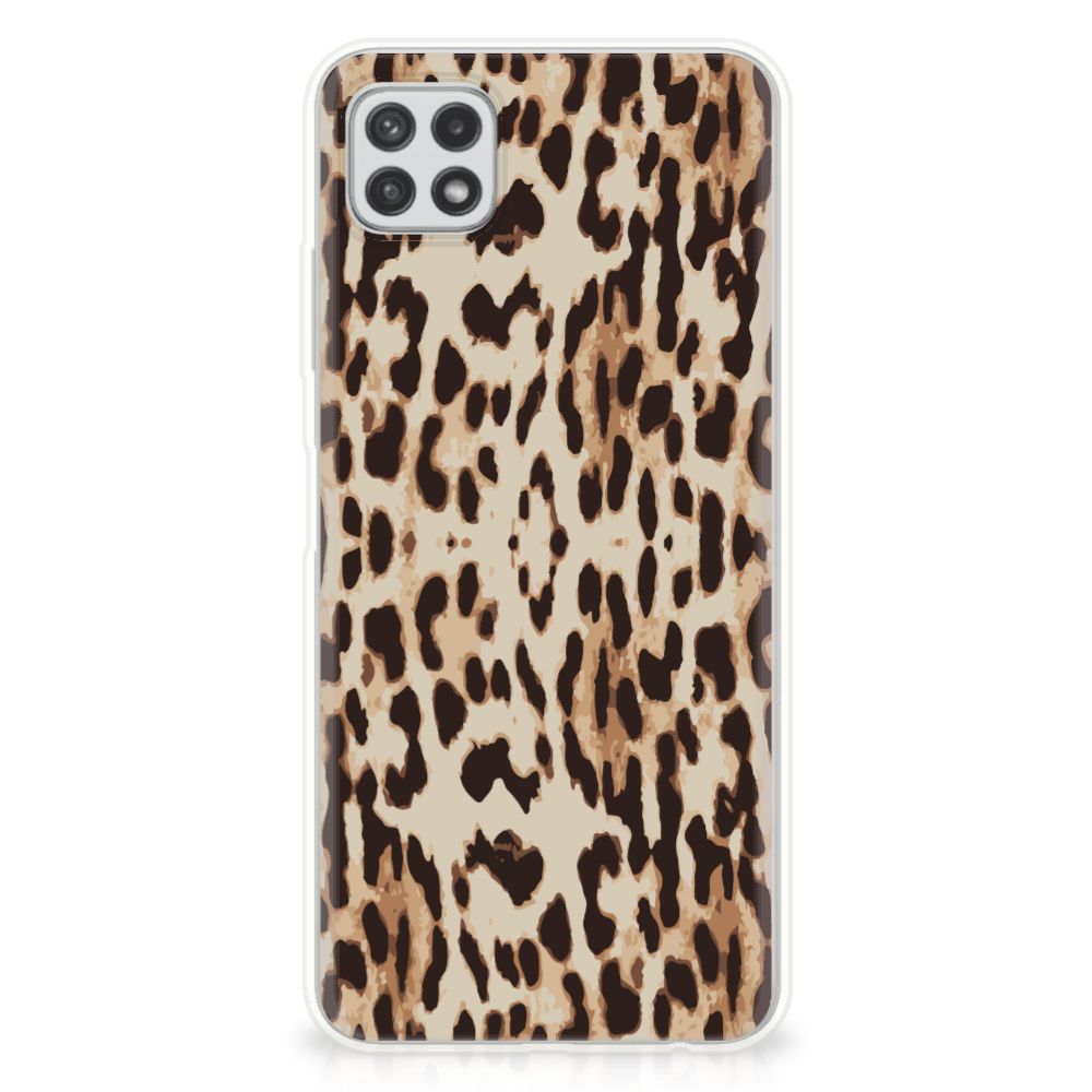 Samsung Galaxy A22 5G TPU Hoesje Leopard