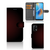 OPPO A74 4G Telefoon Hoesje Geruit Rood met ruimte voor pasjes en minimalistisch design.