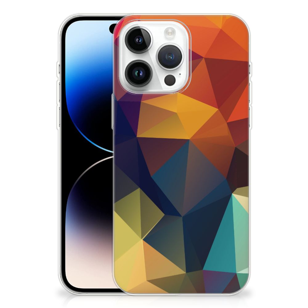 iPhone 14 Pro Max TPU Hoesje Polygon Color B2C Telecom