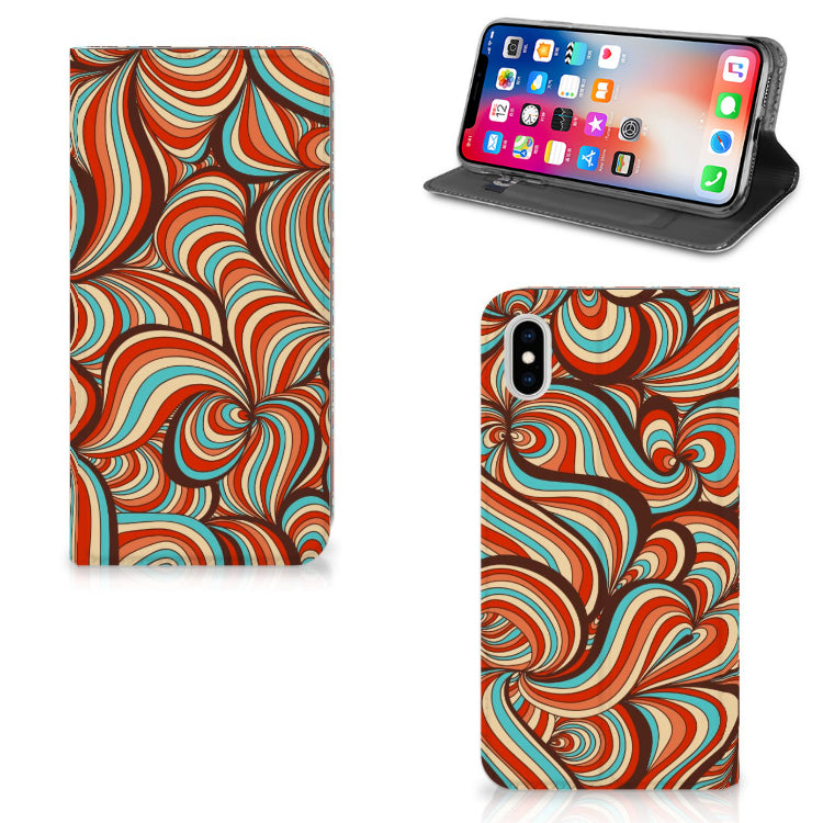 Apple iPhone Xs Max Bookcase Retro