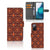 Samsung Galaxy S20 FE Telefoon Hoesje Batik Brown