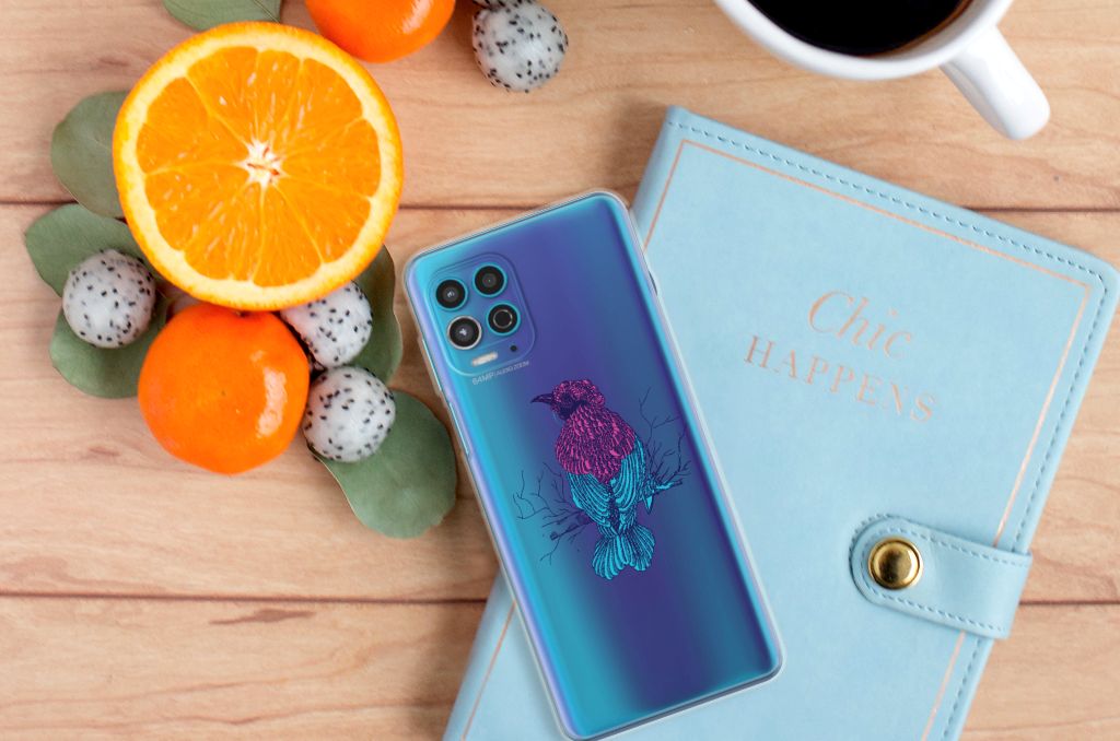 Motorola Moto G100 Telefoonhoesje met Naam Merel B2C Telecom