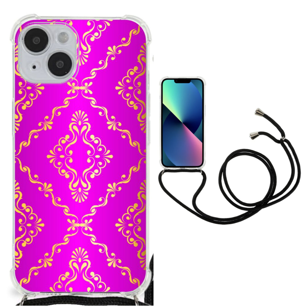 Anti Shock Case iPhone 14 Barok Roze
