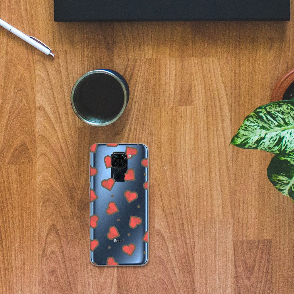 Xiaomi Redmi Note9 TPU bumper Hearts B2C Telecom